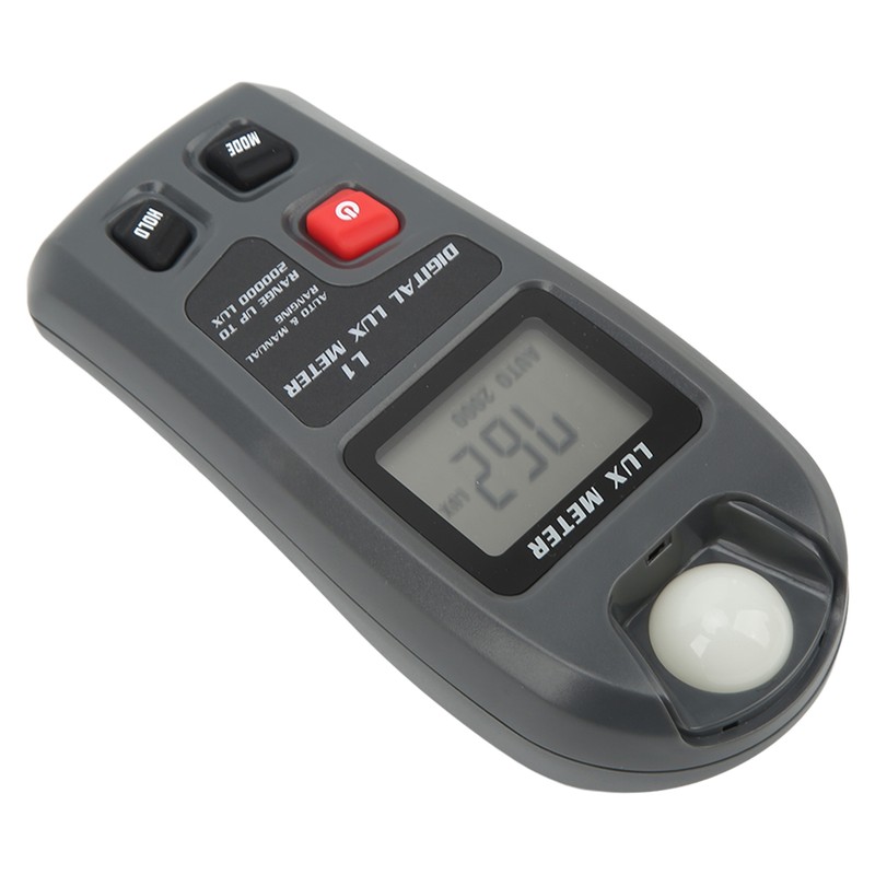 Digital Light Meter Illuminance Tester Luxmeter Illuminometer Auto Shutdown LCD