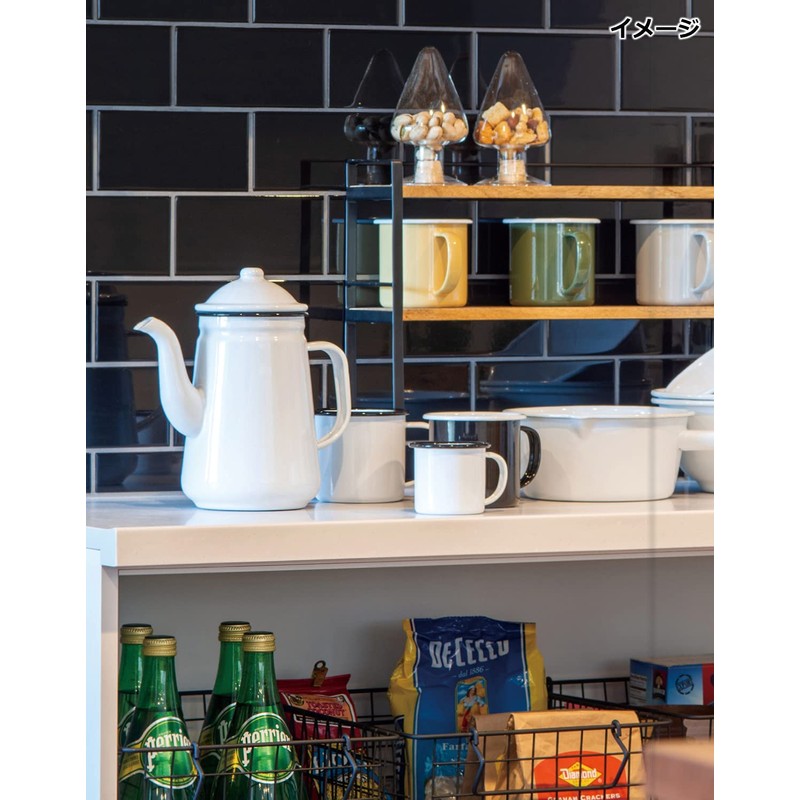 POSH LIVING POMEL 63772 Coffee Pot, 43.8 fl oz (1,300