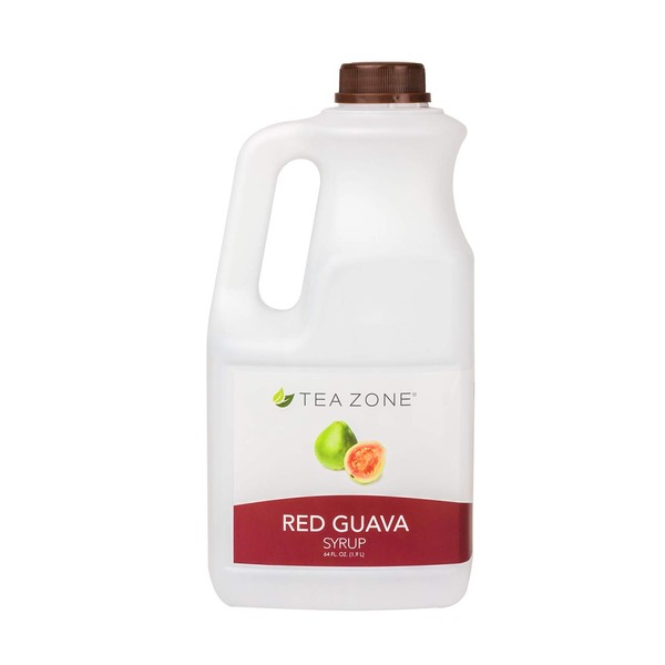 Tea Zone 64 fl. oz Red Guava Syrup