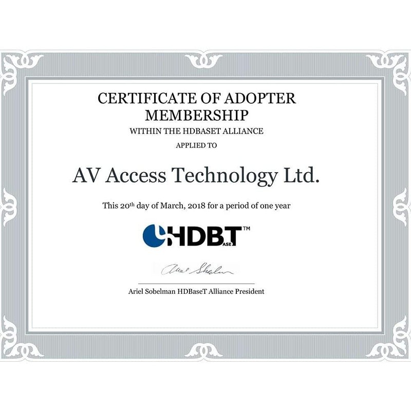 AV Access 4K HDBaseT HDMI Extender, 70m/230ft HDMI Extender Over