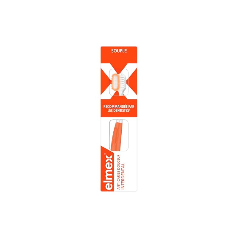 ELMEX - Gentle tooth brush - Clean between teeth and