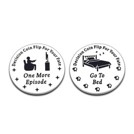 Stocking Stuffers for Teens Teen Boys Girls Gift Ideas Birthday Christmas Gifts for Women Men Son Daughter Stocking Stuffers for Men Women Friends Boyfriend Girlfriend Funny Decision Coin Double-Sided