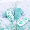 5pcs Flower Flower Lace Butterfly Stamping Plate Nail Stamp Nail