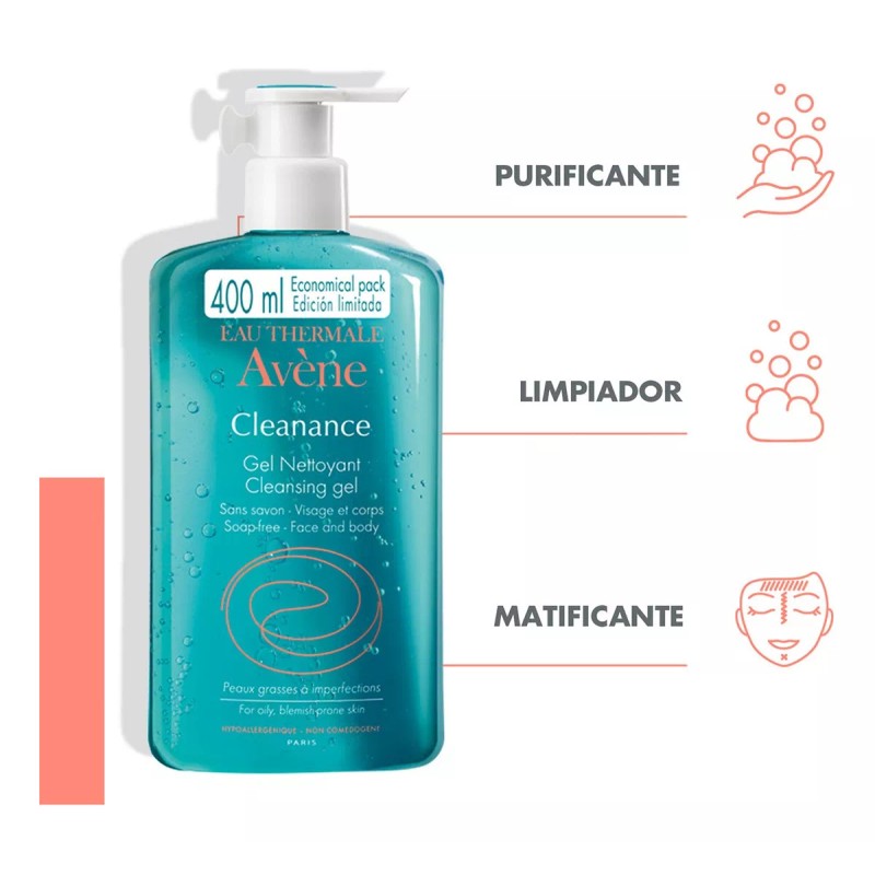 Avène Kit Cleanance Gel 400ml + Comedomed 30ml