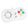 Mini Wired Gamepad Game Console Controller for SNK NEOGEO (White)