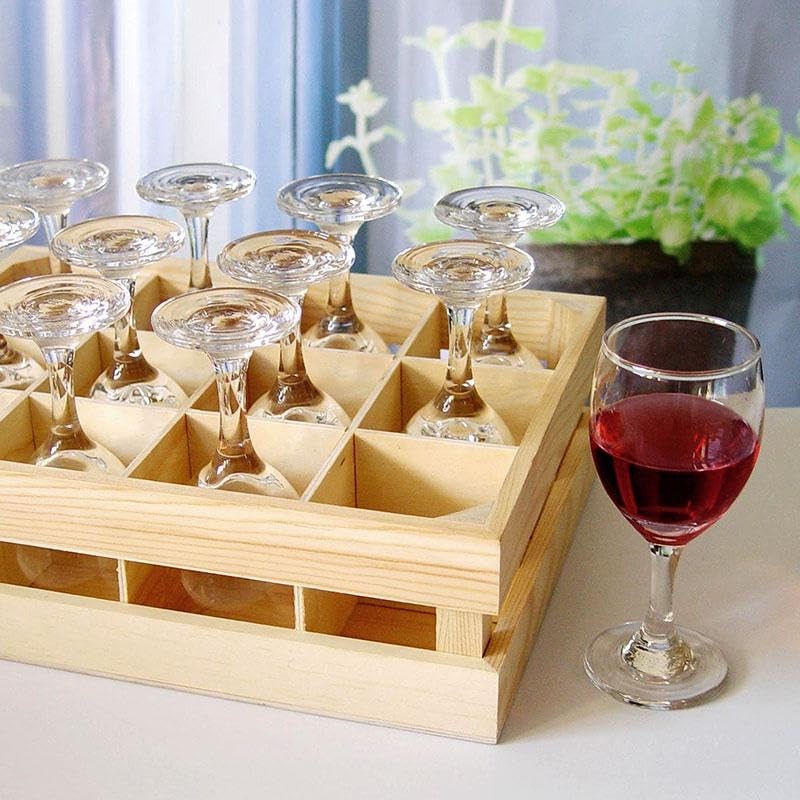 IWA Mini Wine Glasses with Crate Set of 12#27371