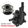 Hoypeyfiy Thermostat Housing Cover Base Replacement for Vauxhall Opel Astra