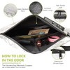 OZCHIN Smell Proof Bag with Combination Lock 10'' X 7''