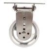 Pulley Wheel Bidirectional Rust Proof Silent Rotation Traction Wheel for