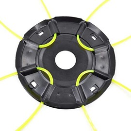 Powerful Tools Line Head Grass Trimmer Head Double Thread Head Thread Spool Nylon Thread for Brush Cutter Grass Trimmer
