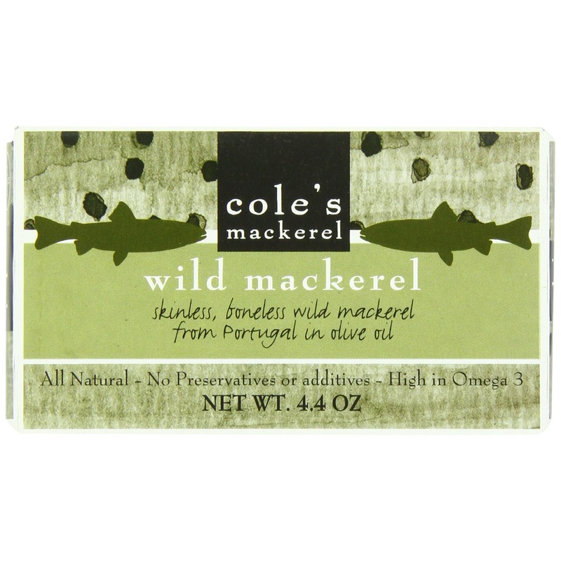 COLES MACKEREL OLIVE OIL 4.4 oz