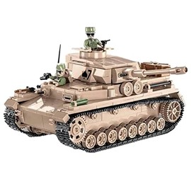COBI Historical Collection Panzerkampfwagen IV Tank, Beige,559 pieces