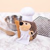 Chef Hedgehog Dog Toys Chewer - Cute & Chubby Dog