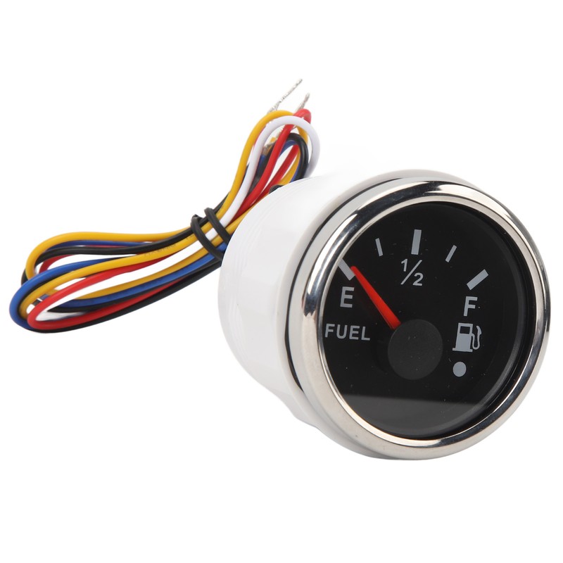 2in Fuel Level Gauge Colorful Backlight Fuel Level Meter for