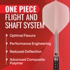 Shot! Darts Flight Deck One Piece Dart Flight and Shaft