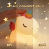 GIBOHOM Children's Night Light Unicorn Night Lamp