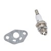 Carburetor Kit Spark Plug Oil Tube Assembly for Poulanpro 46cc