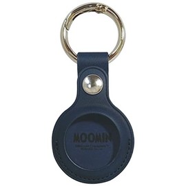 Watanabe MM-6977 Moomin AirTag Case, Navy, 5.9 x 3.9 x 0.8 inches (15 x 10 x 2 cm)