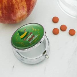 Elf Cotton Headed Ninny Muggins Pill Case Trinket Gift Box