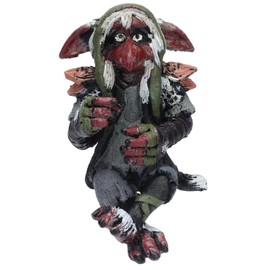 Pilipane Yard Decorations Outdoor Garden Statues , Gargoyle gum Statues , Goblin Art Decoration Naughty Fun Gnome Statue for Home Indoor or Outdoor Lawn Garden Decorations