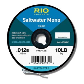 Rio Fly Fishing Tippet Saltwater Mono 40Lb Fishing Tackle, Clear