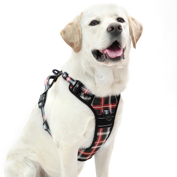 PUPTECK No Pull Dog Harness Small Sized, Adjustable Reflective Dog