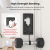 SUIOPPYUW Ring Doorbell Mount Holder Renter Friendly No Drill Installation