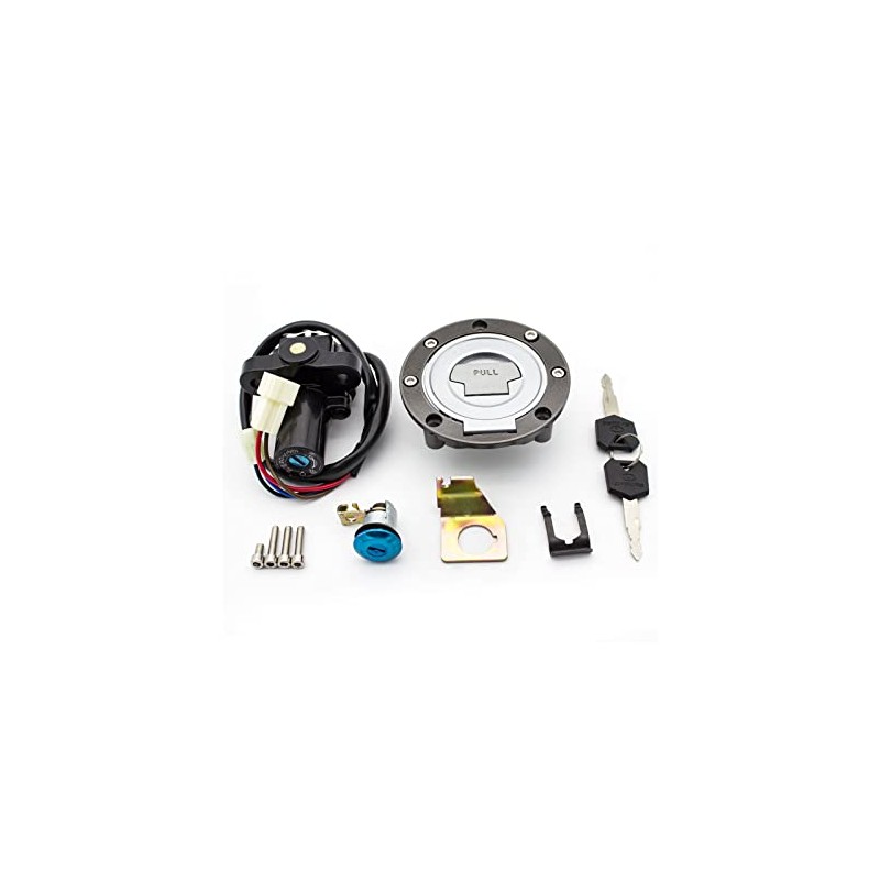 PROCNC Ignition Switch Gas Cap Seat Lock Keys Set Fit
