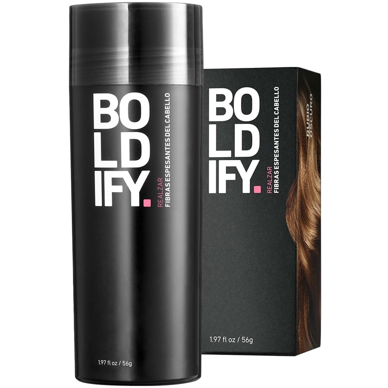 BOLDIFY Fibras Capilares para Cabello Fino (Rubio oscuro) Polvo Pelo