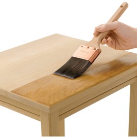 Minwax Water Based, Oil-Modified Polyurethane Protective Wood Finish, Clear Satin, ½ Pint