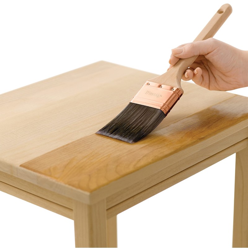 Minwax Water Based, Oil-Modified Polyurethane Protective Wood Finish, Clear Satin,