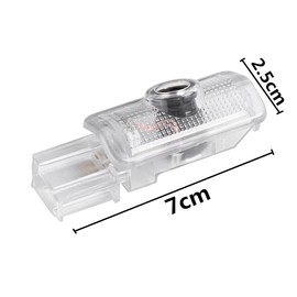 AutoQi Welcome Light for Mercedes R-Class W251 ML W164 GL X164 LED Projector Entry Lighting Logo Laser Door Light (MB Star + Lettering)