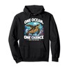 One Ocean, One Chance Save the Turtles Pullover Hoodie