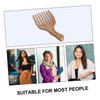 Mikinona Sandalwood Hair Comb Styling Comb with Wide Teeth Detangle