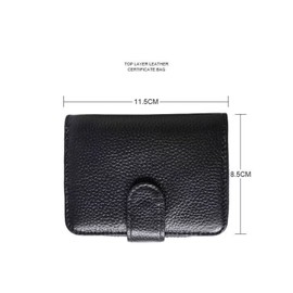 Card Wallet with Keychain - Visible Card Organizer, Compartmentalized Storage for Keys, Cards, and Coins