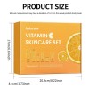 Set De Cuidado Facial Con Vitamina C, Rutina Completa