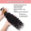 Human Braiding Hair for Boho Braids 12A Deep Water Wave