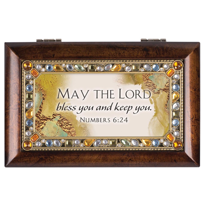 Cottage Garden May The Lord Bless You Inspirational Amber Jewelry