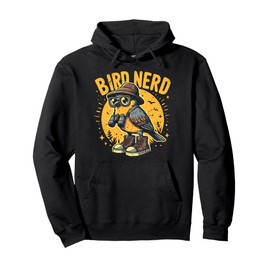 Bird Nerd Funny Bird Watching Birding Bird Lover Watcher Pullover Hoodie