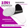 Lunamoon UV Eye Pads for Eyelash Extension, Double 2-in-1 Eyelash