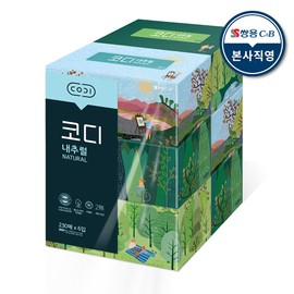 Cody Natural 230 sheets x6 1 pack / 코디 내추럴 230매 x6 1팩