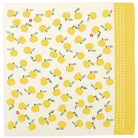 HAMAMONYO Furoshiki(20 in.) 'Yuzu (Japanese Citron)'