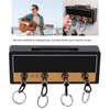 Wall Mounted Guitar Key Holder Hanger Rack Hanging Keychain Holder