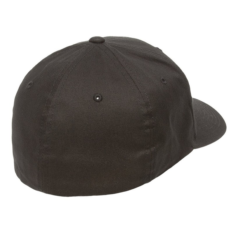 Flexfit Premium Original Hat Pros Fitted Hat Small/Medium Black