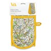 Double Oven Gloves - Organic Cotton - Artistic Birds and
