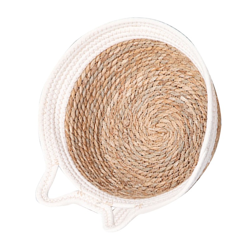 Hand Woven Cat Nest Breathable Round Cotton Rope Woven Warm