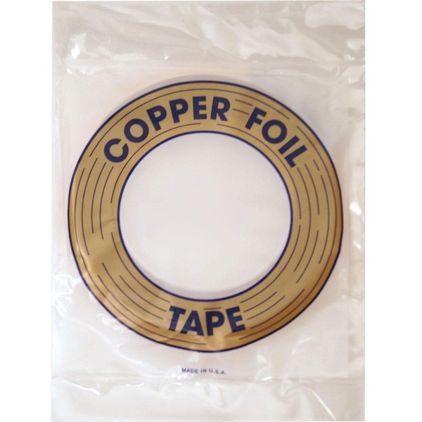 1/4" Edco Copper Foil - 1.0 Mil