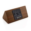 OCT17 Wooden Alarm Clock, Smart LED Digital Clock for Bedroom/desks,