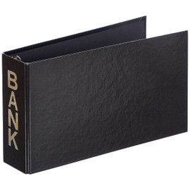 Aulfes 40801-01 Bankordner 250x140x50 schwarz buchbinderisch