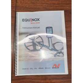 Minelab Equinox 600/800 Instruction Manual